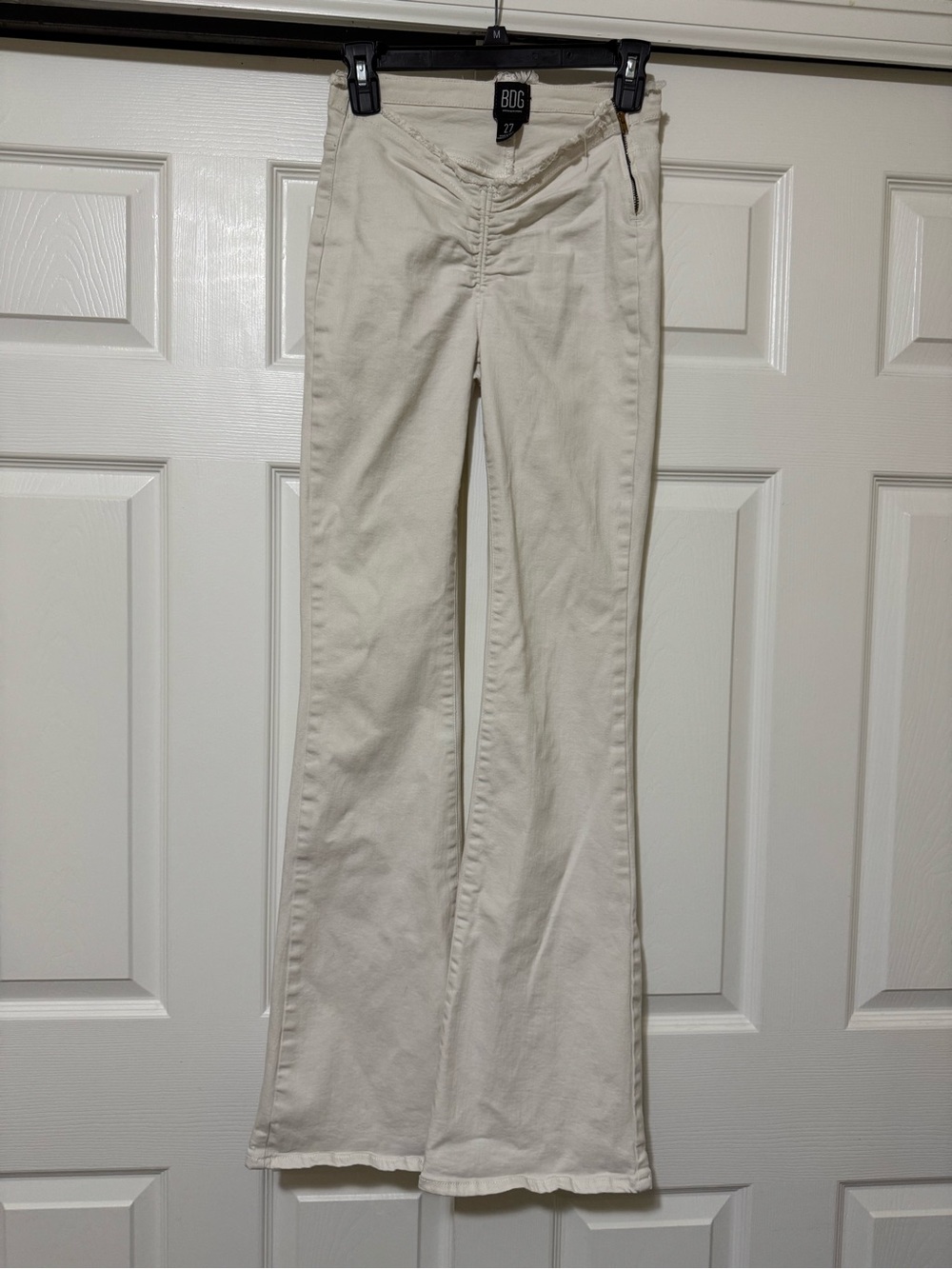 BDG Cream Bootcut Flare Pants